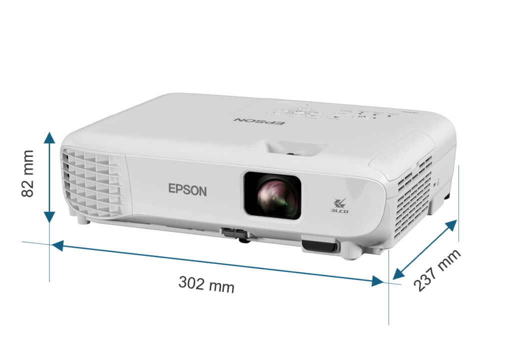 Epson EB-W53 WXGA lámpás projektor, 2xHDMI, 4000 lumen - Image 6