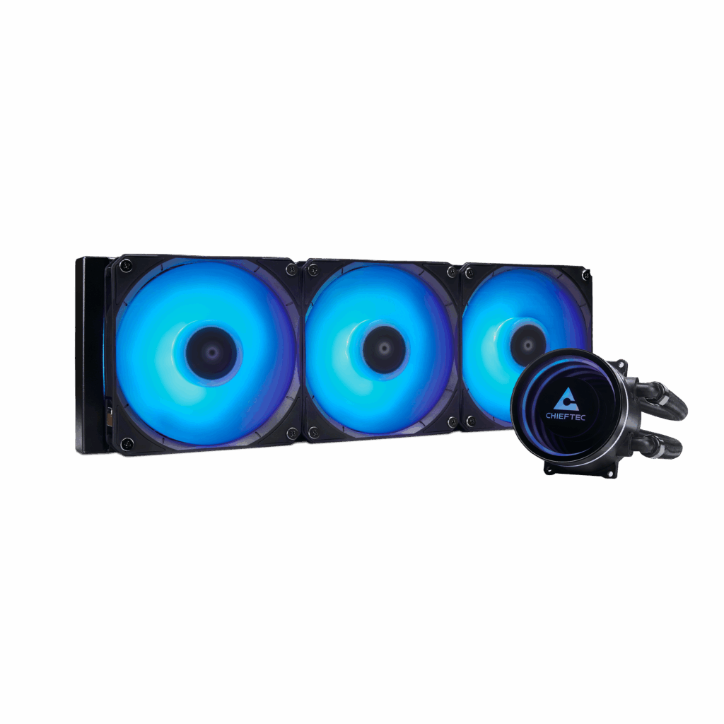 o-product_pic1241219134748_2519.png Chieftec Iceberg 360 RGB CLC-360-RGB – 360 mm-es AiO CPU Vízhűtő, fekete - Image 1
