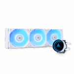 Chieftec Iceberg 360 RGB CLC-360-RGB-W – 360 mm-es AiO CPU Vízhűtő, fehér