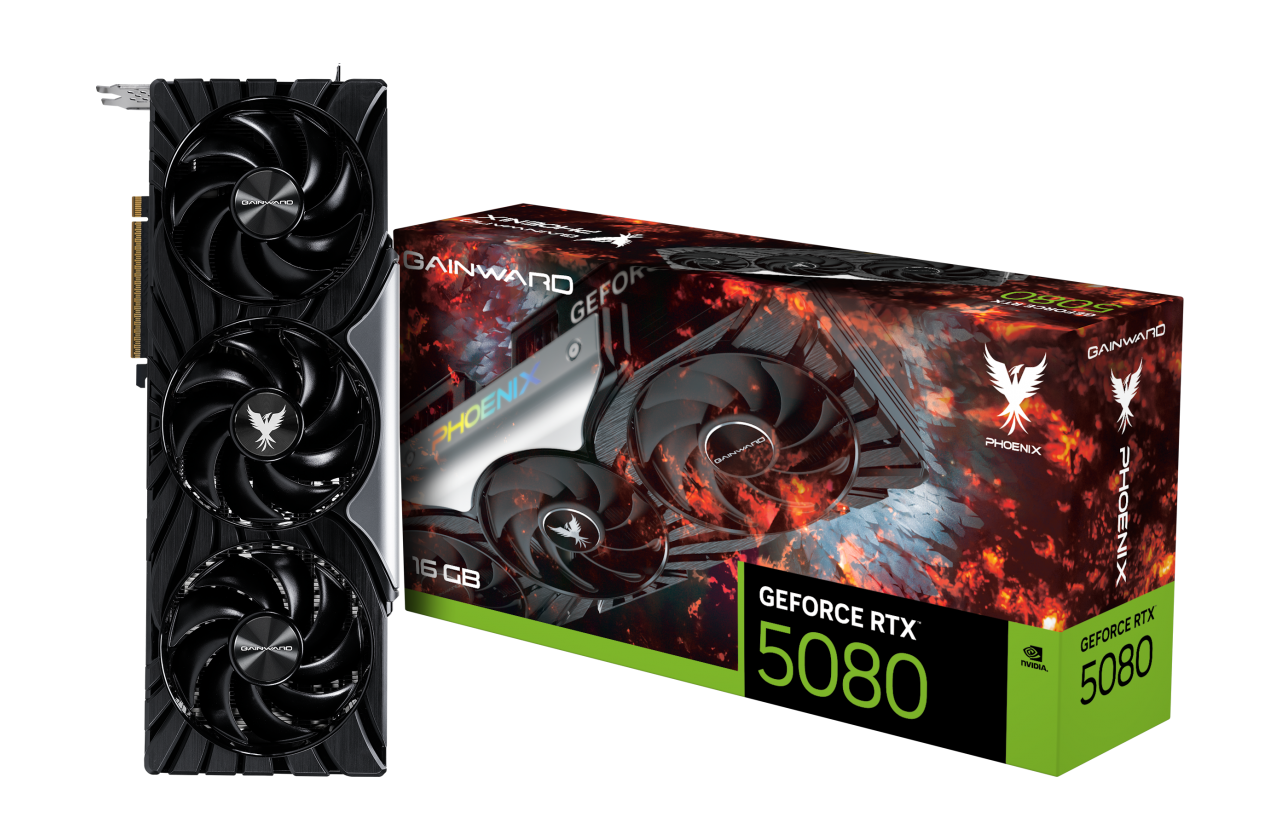Gainward RTX5080 Phoenix 16GB GDDR7 256bit 3-DP HDMI videokártya